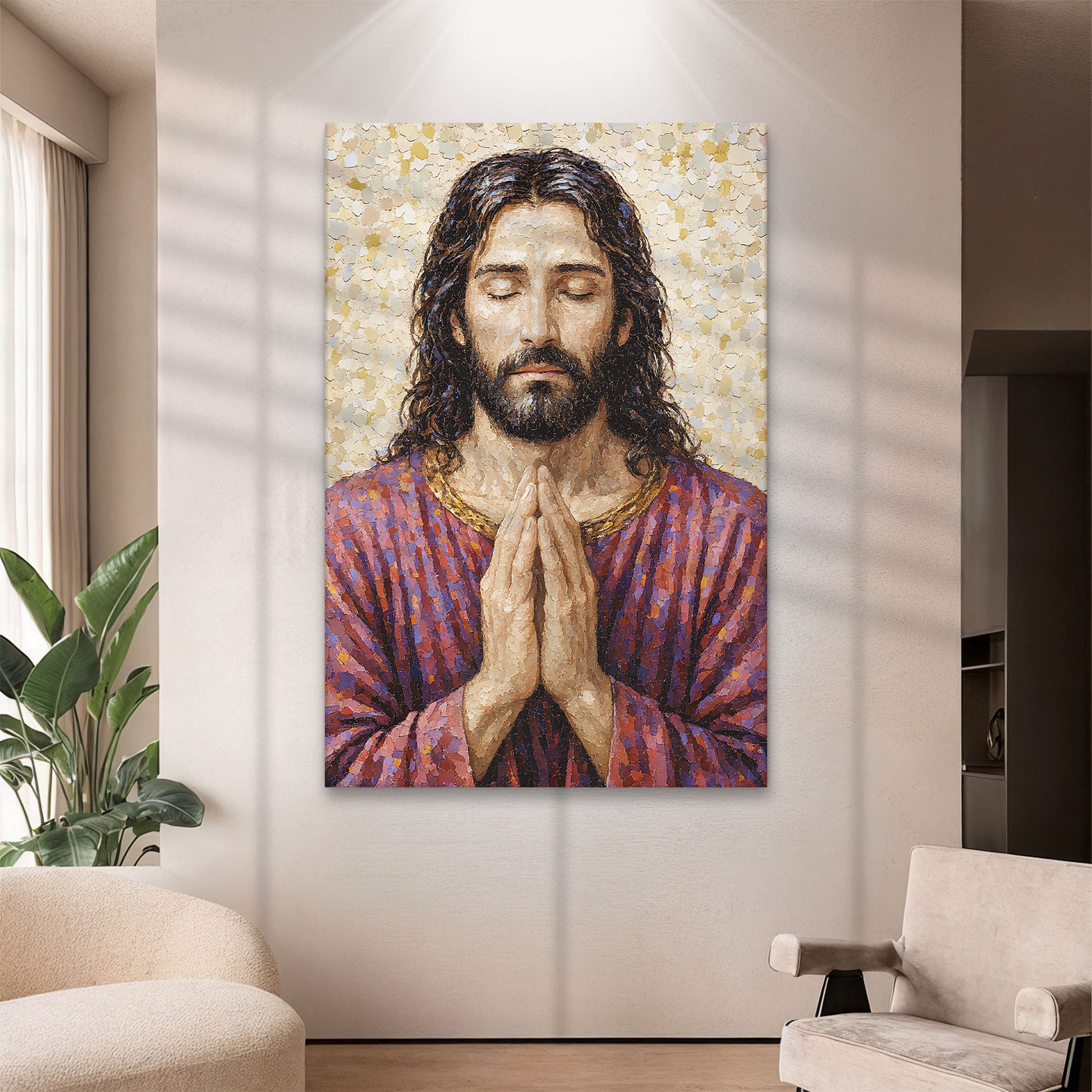 Jesus Portrait Faith Wall Art