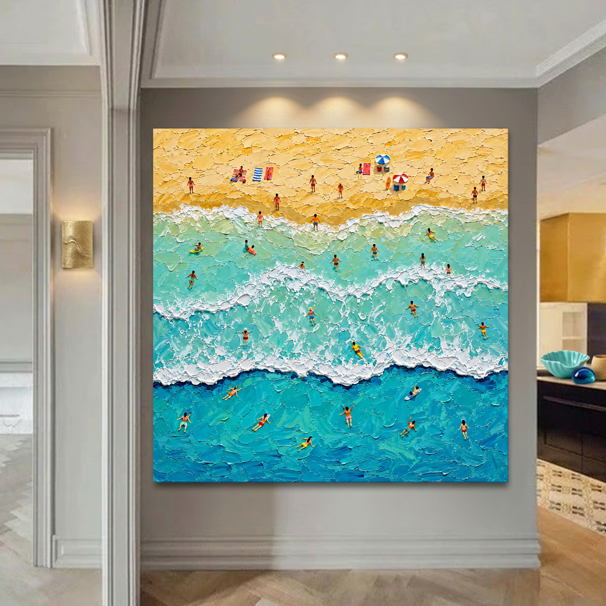 Coastal Summer Waves