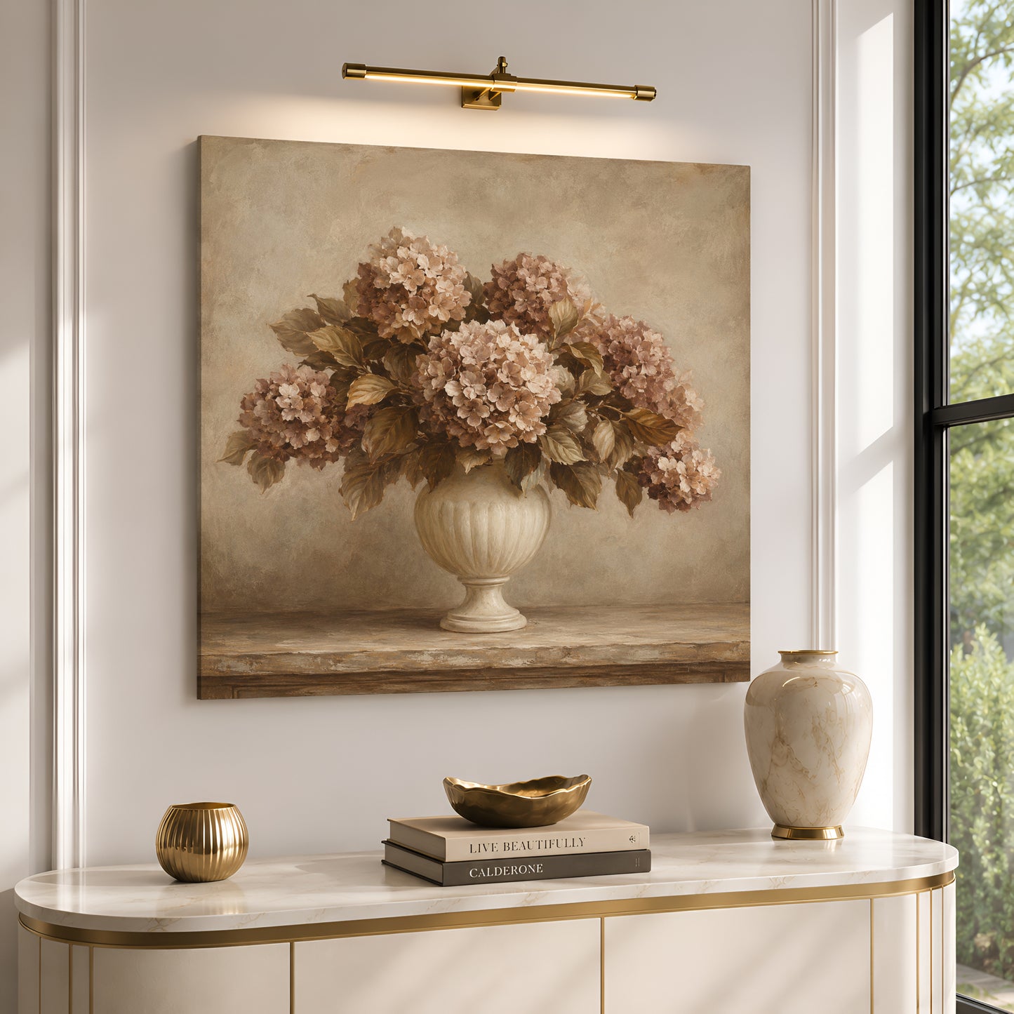 Vintage Hydrangea Elegance