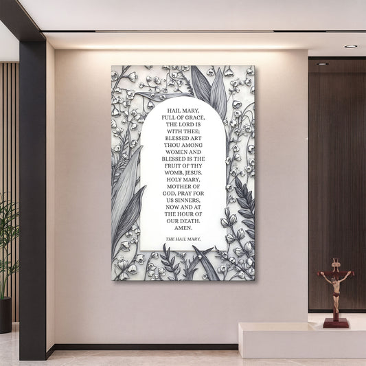 The Hail Mary Faith Sign IV