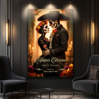 Personalized Eternal Love Halloween Sign