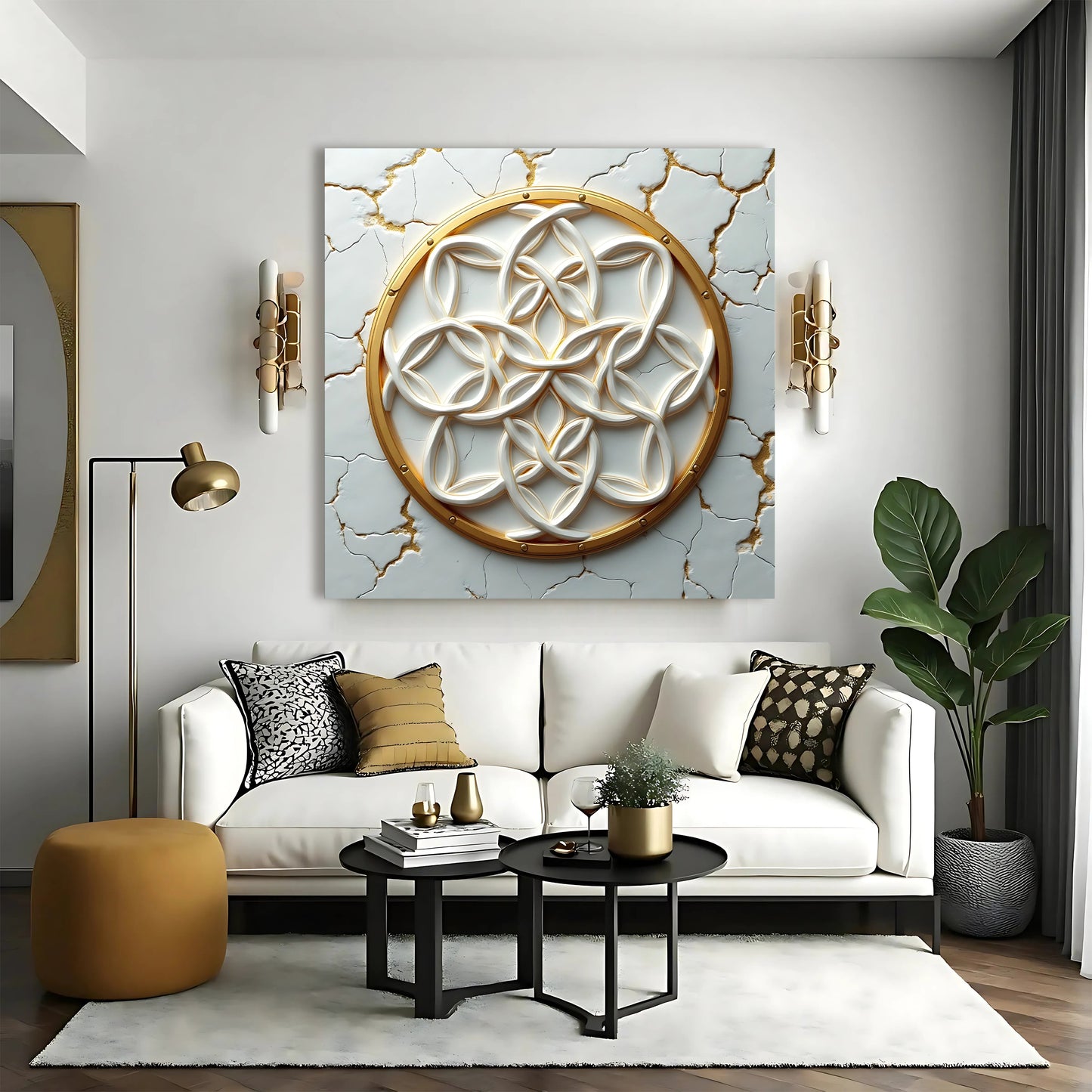 Flower Of Life Wall Art IV