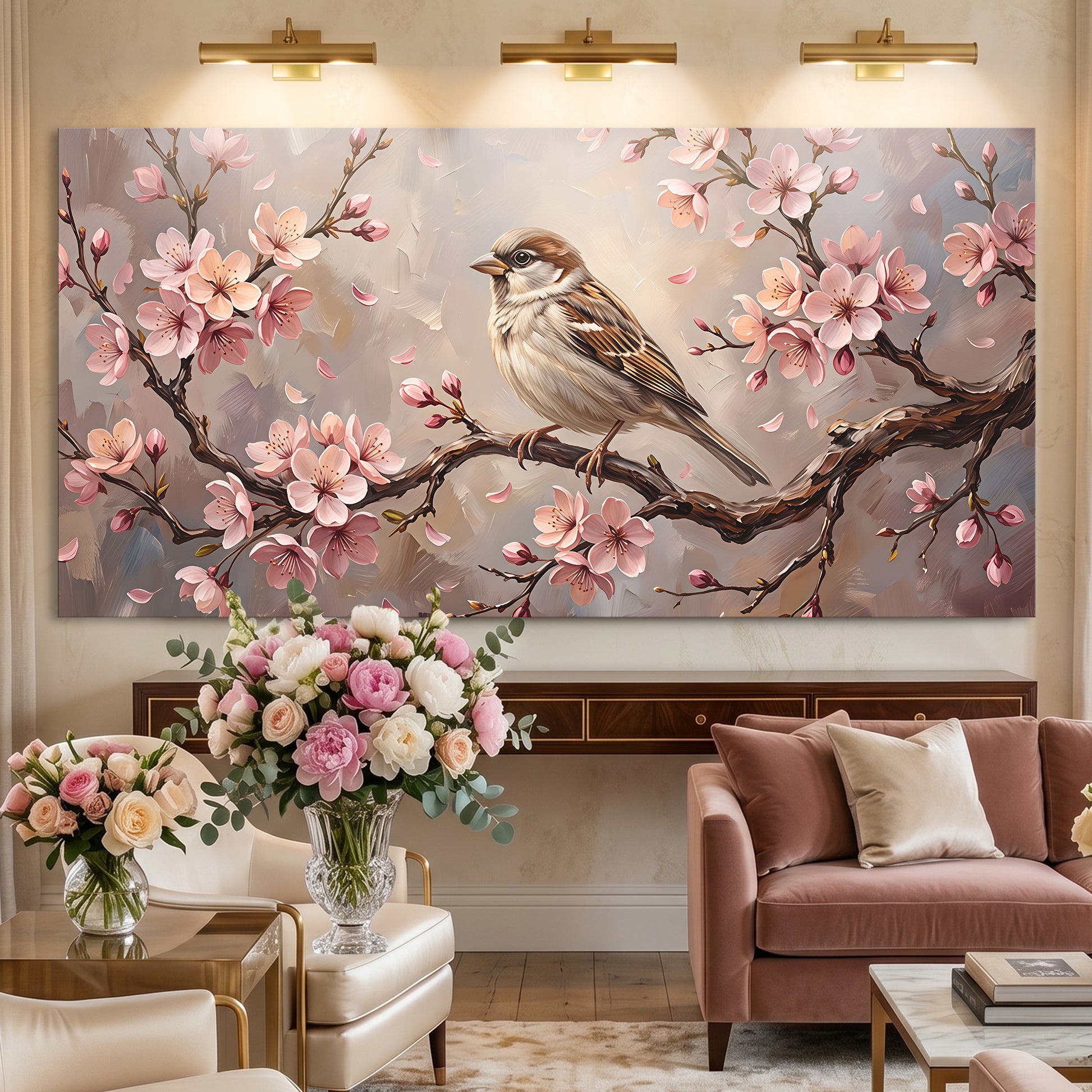 Cherry Blossom Songbird
