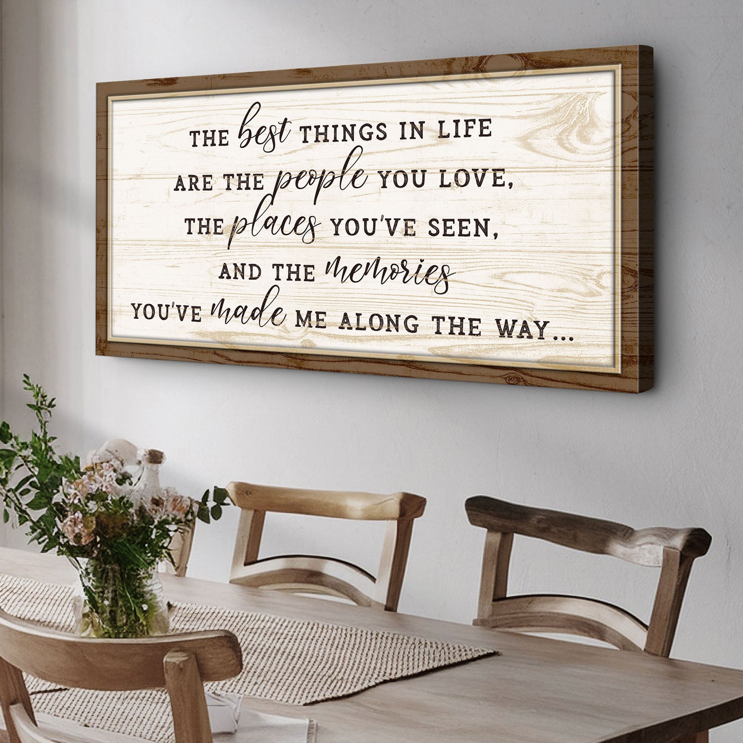 The Best Things In Life Sign VI