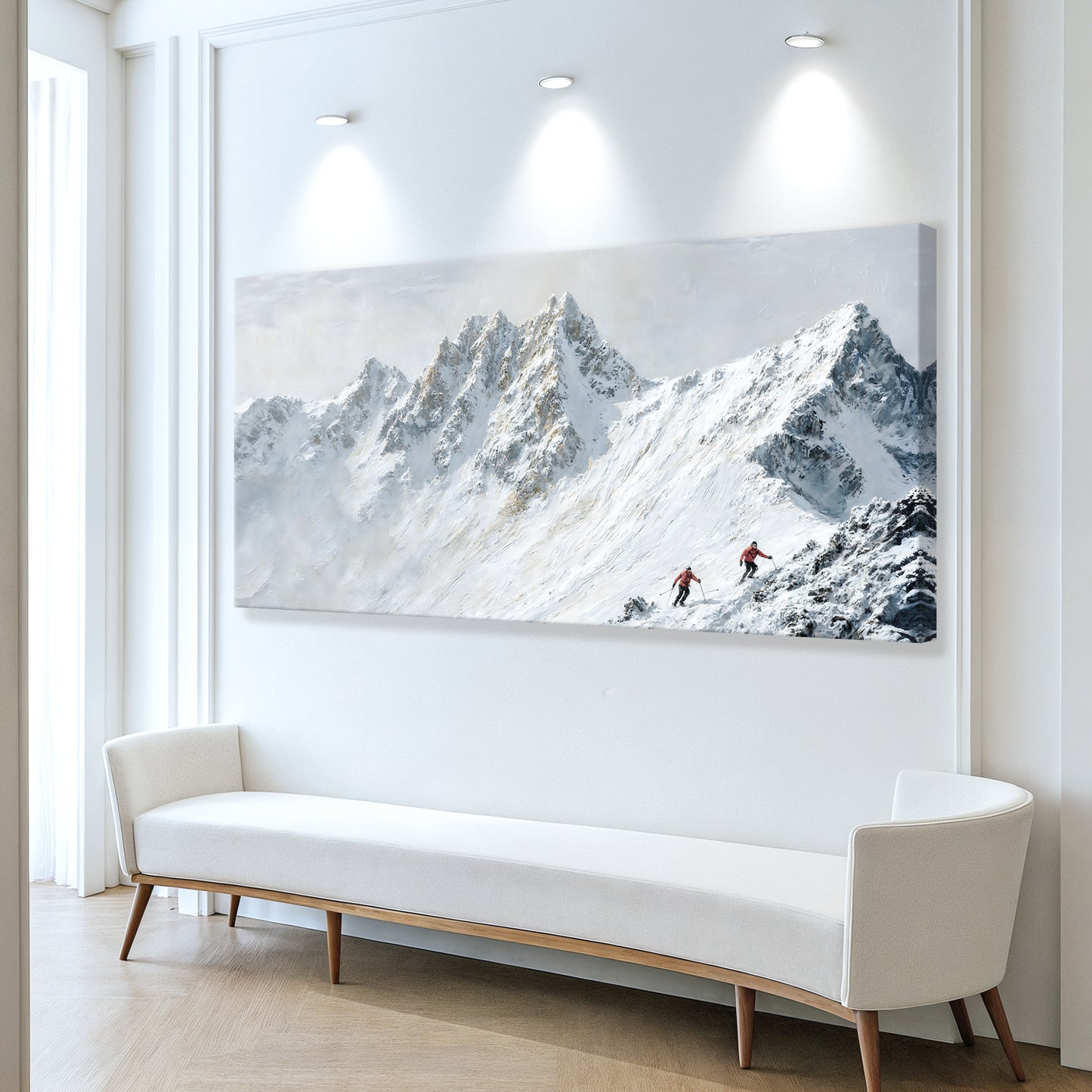 Pastel Mountain Art Wall Art