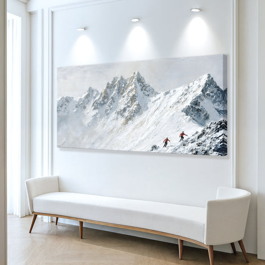 Pastel Mountain Art Wall Art