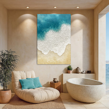 Pastel Waves Abstract Wall Art