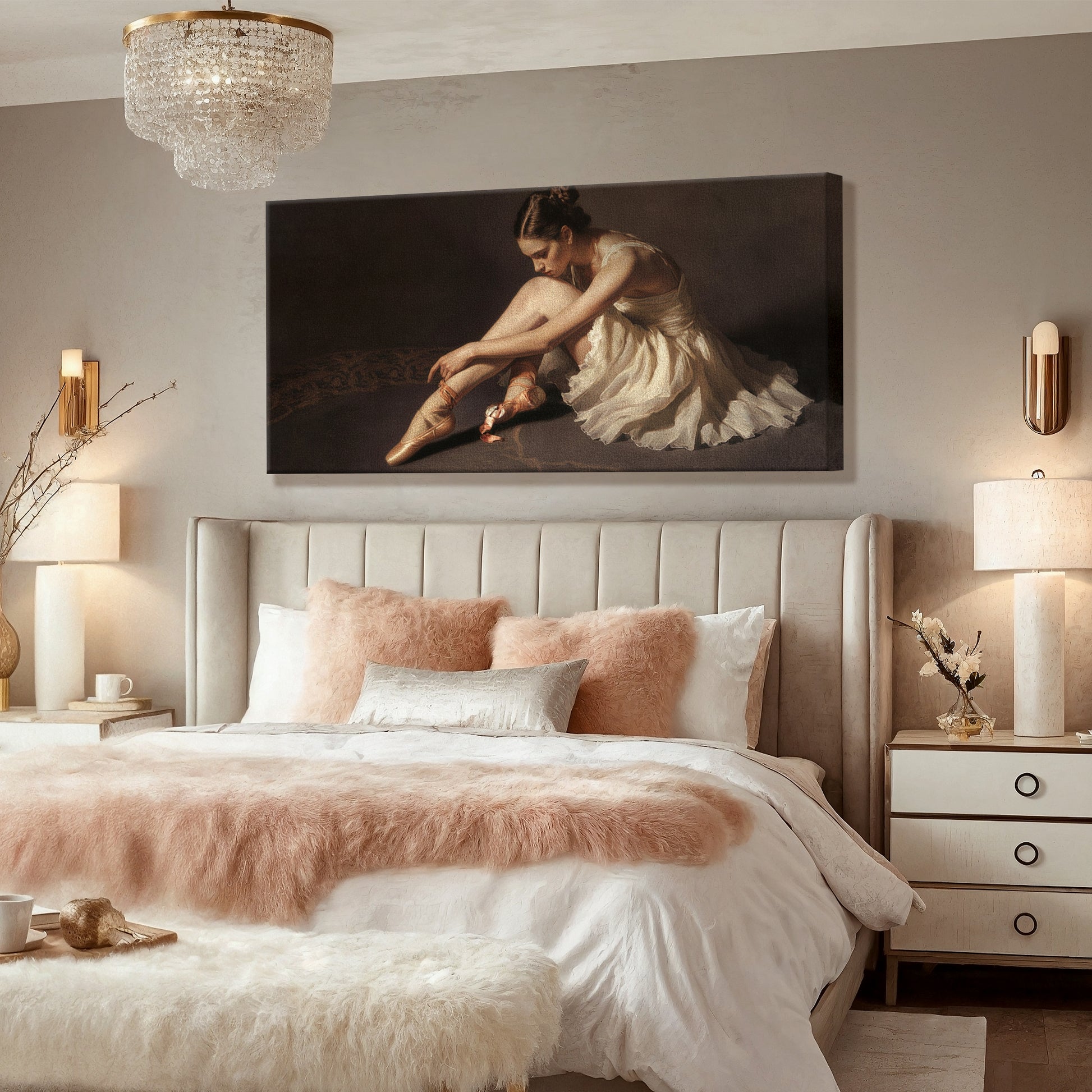 The Ballet Dancer's Solitude Wall Art