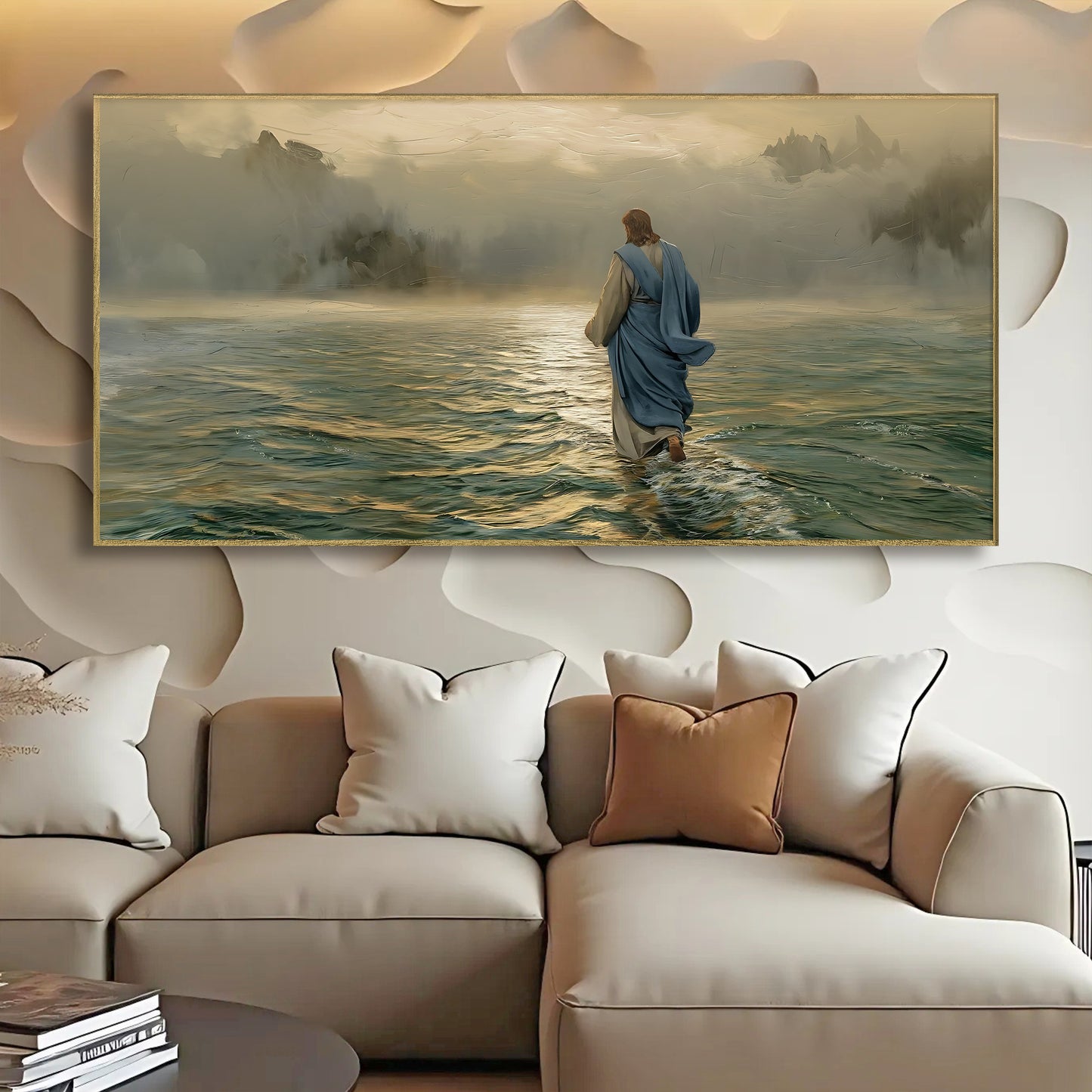 Walking on Water - Faith Wall Art VI