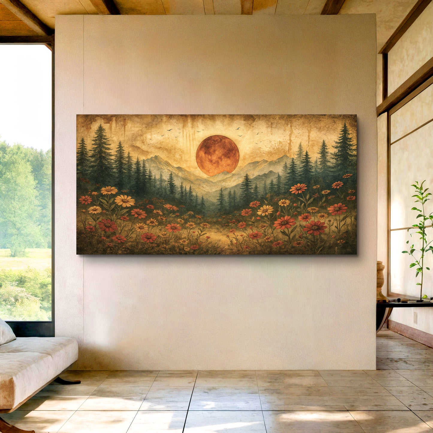 Vintage Wildflowers Wall Art III