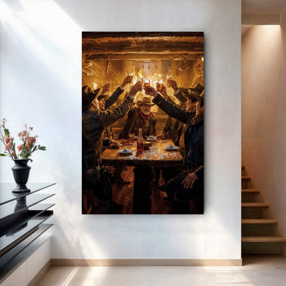 Cowboys Last Round Wall Art