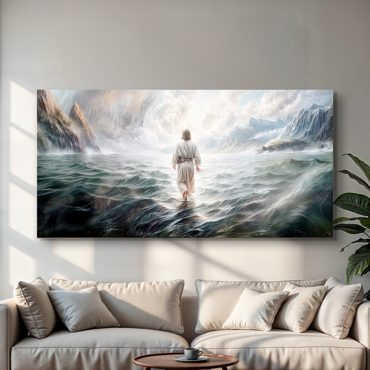 Walking on Water - Faith Wall Art VII