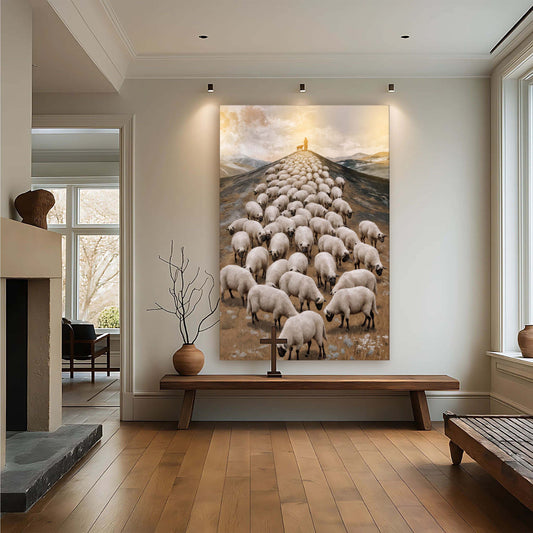 Parable Of The Lost Sheep Faith Wall Art II