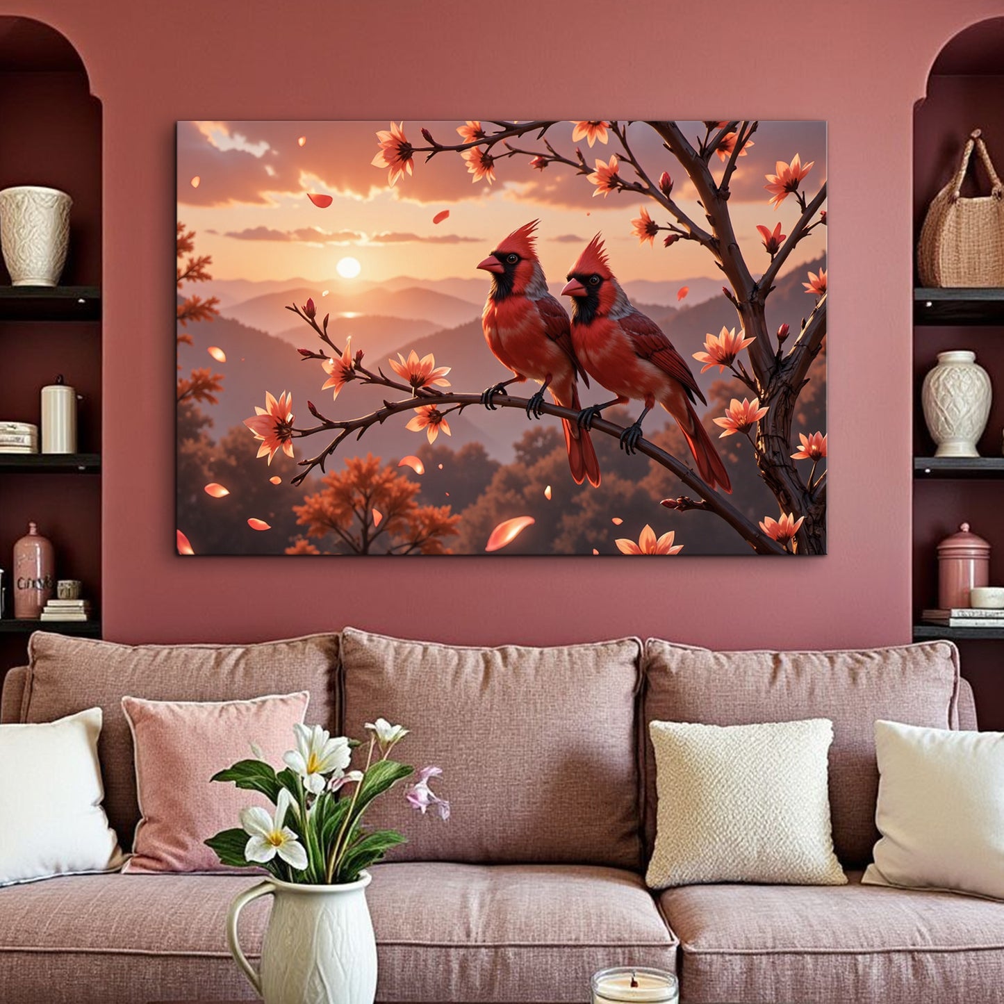 3D Cardinals Wall Art III