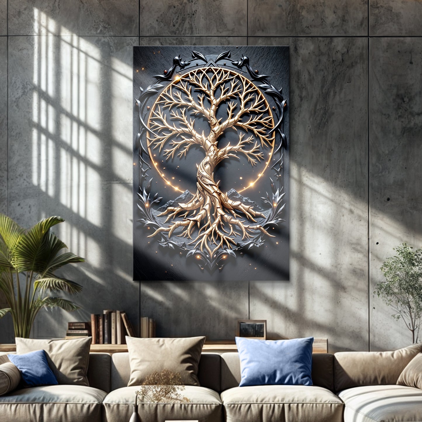 3D Celtic Tree of Life Wall Art II