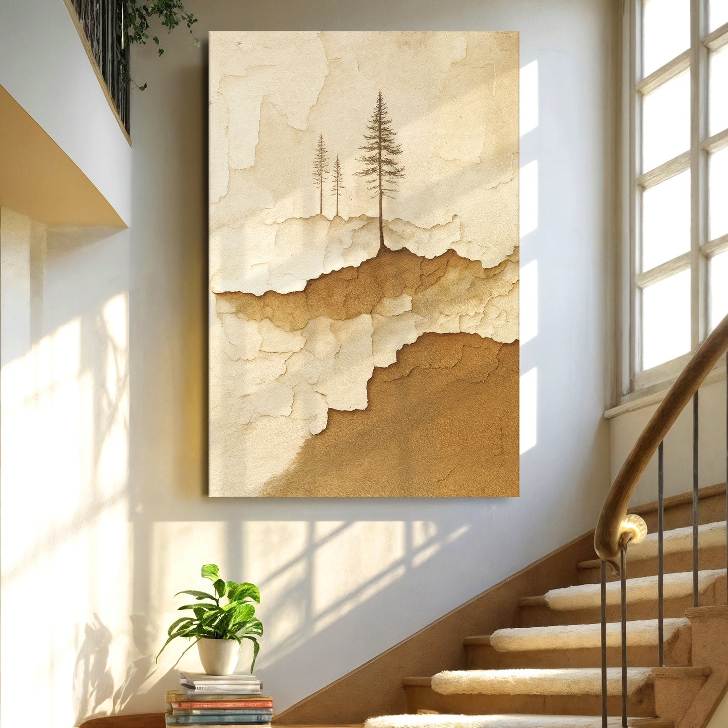 Wabi Sabi Pines Wall Art