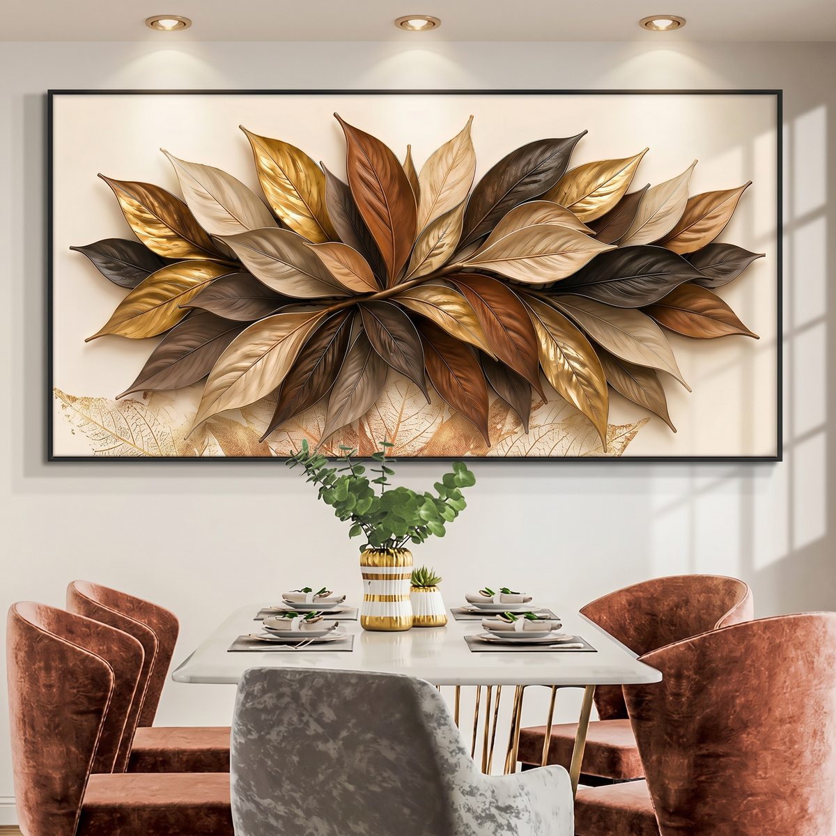 Rustic Golden Petals