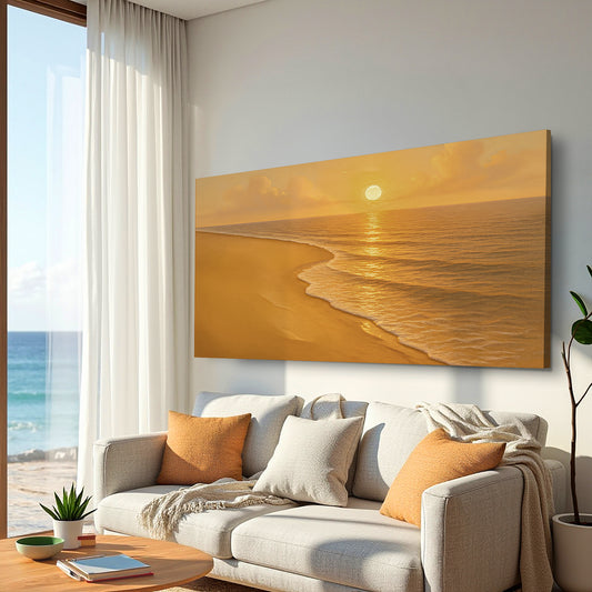 Beach Shoreline Coastal Wall Art X