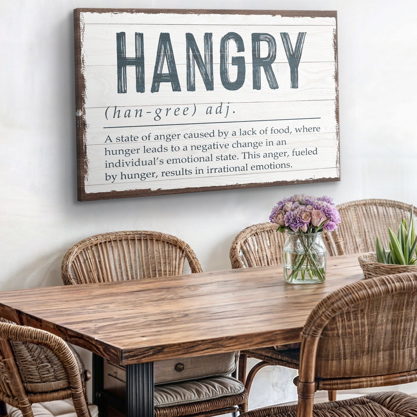 Hangry Kitchen Sign II