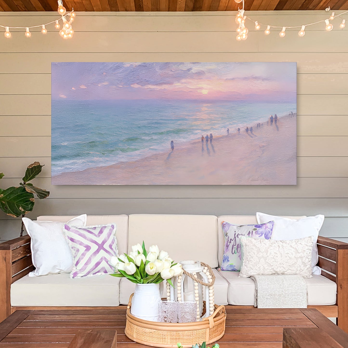 Sunset Stroll Wall Art II