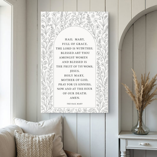 The Hail Mary Faith Sign III
