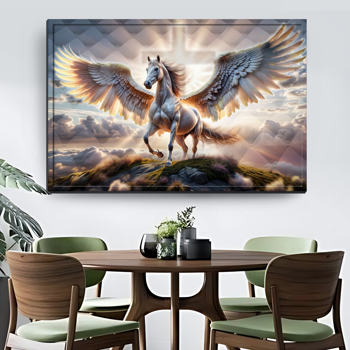 3D Horse Faith Wall Art VI