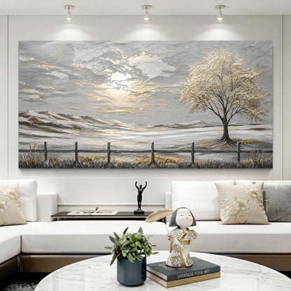 Silver Solitude Tree