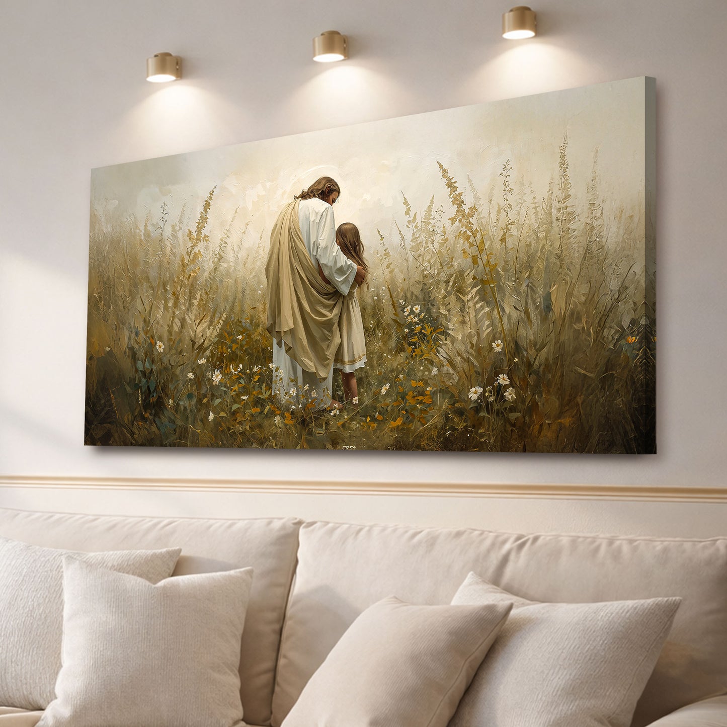 Love of Christ Abstract Faith Wall Art