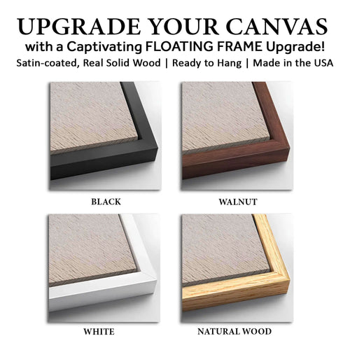 Save 33% When You Add A Frame To Your 24x16 Minimalist Black and Gold Wall Art II Canvas Now