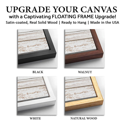 Save 33% When You Add A Frame To Your 12x36 Country Roads Take Me Home Sign II Canvas Now