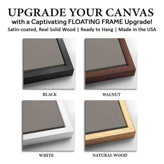 Save 33% When You Add A Frame To Your 36x24 Modern Bloom Essence Wall Art Canvas Now