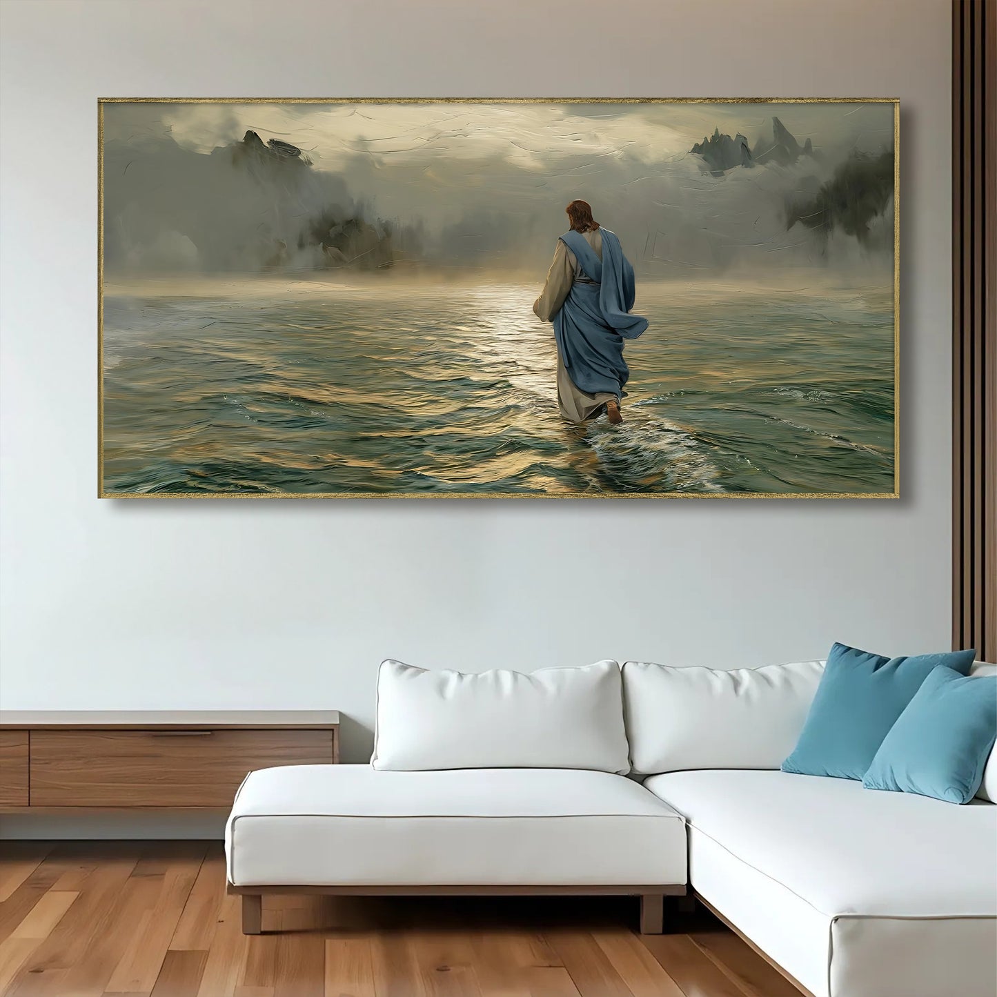 Walking on Water - Faith Wall Art VI