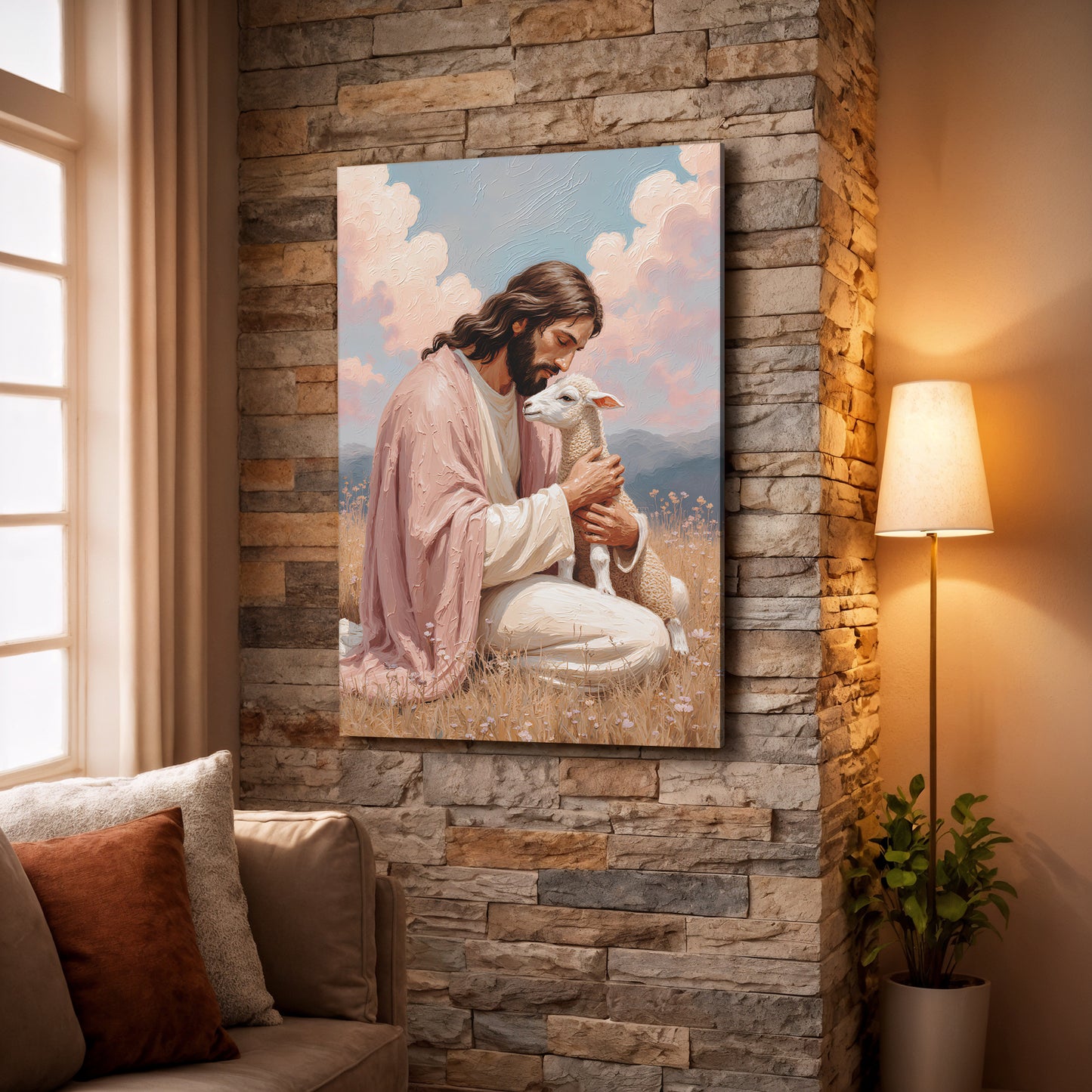 A Loving Shepherd Wall Art II