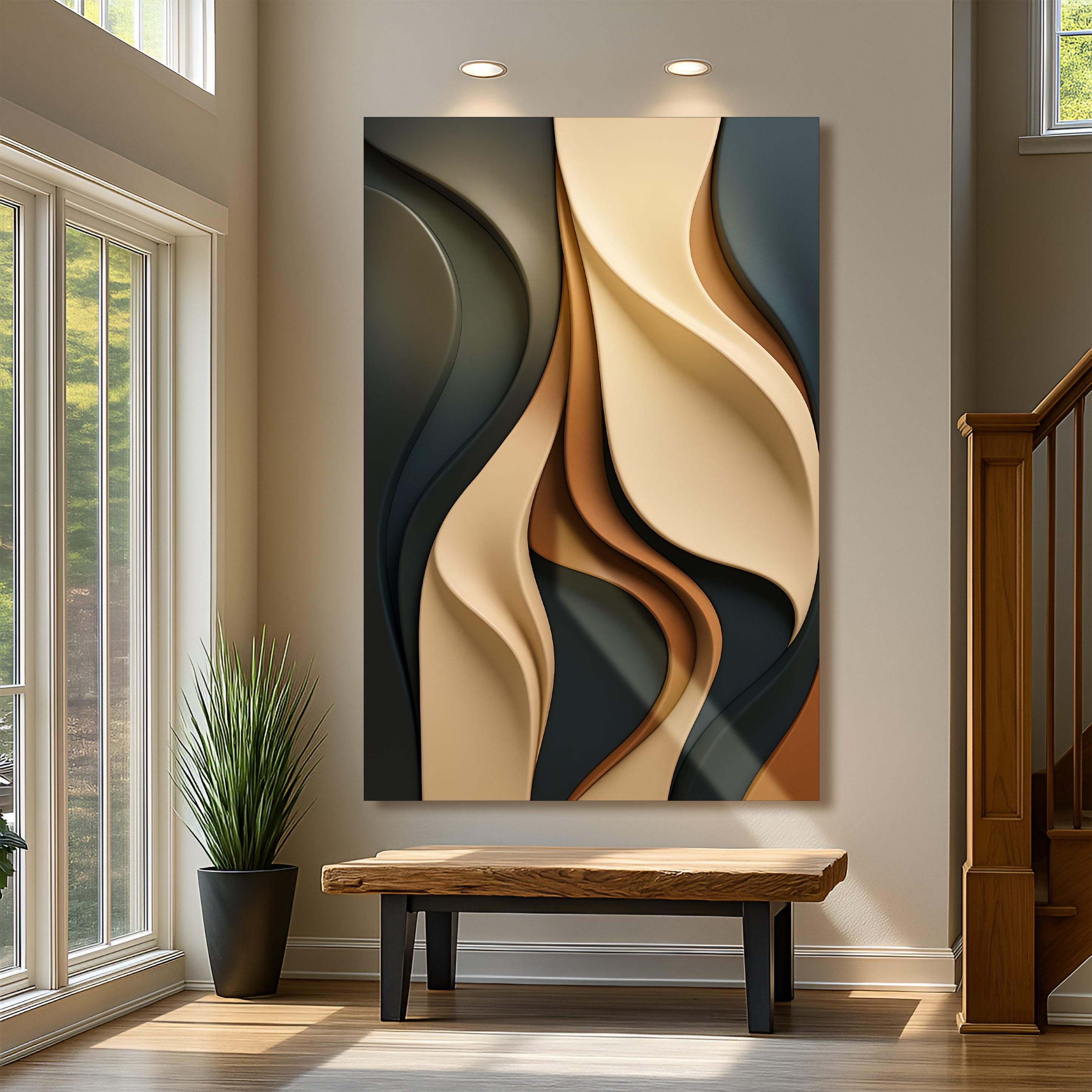 Modern Abstract Minimalist Wall Art Tailored Canvases modern-abstract-minimalist-wall-art-tailored-canvases