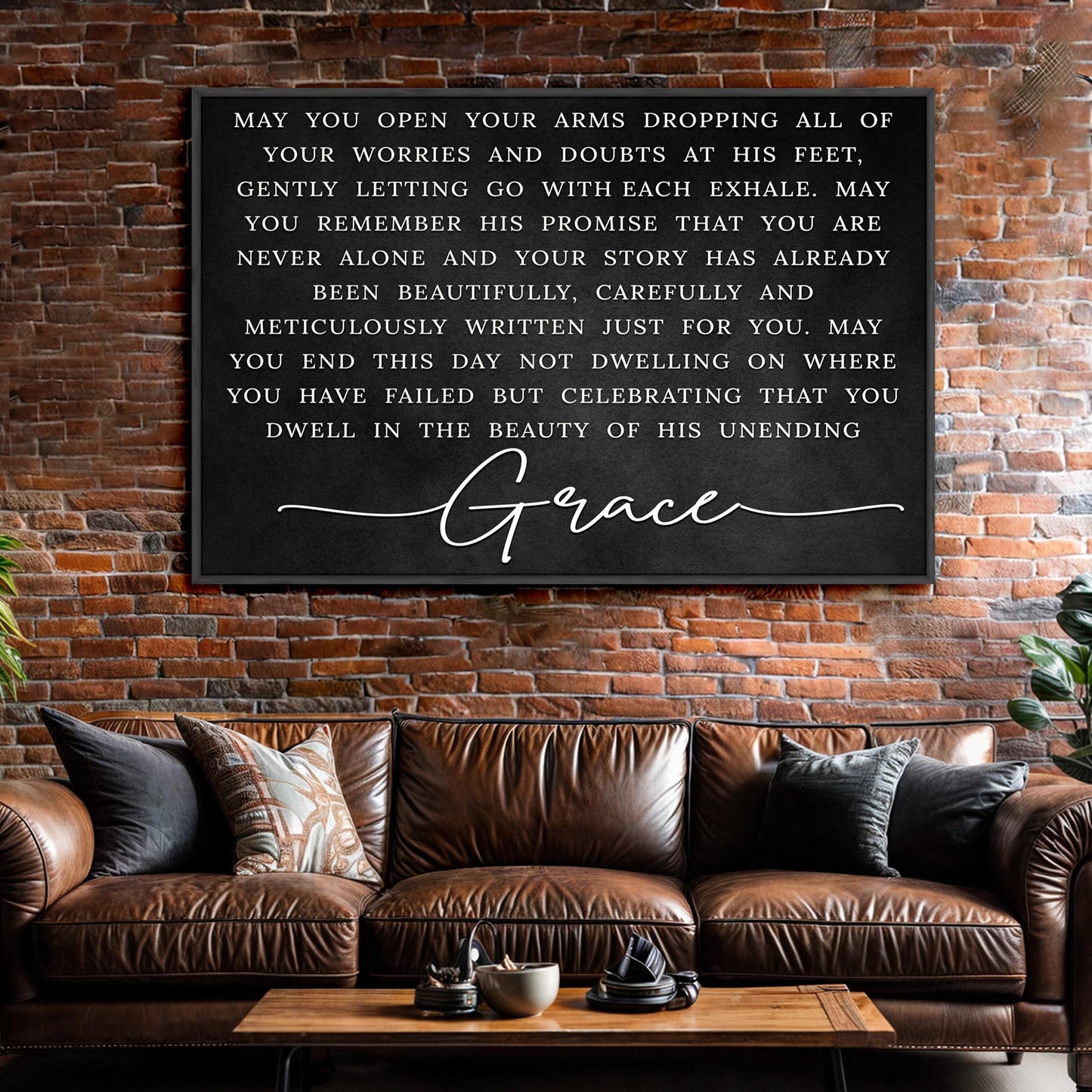 Unending Grace Faith Sign