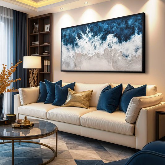 Indigo Ocean Coastal Wall Art
