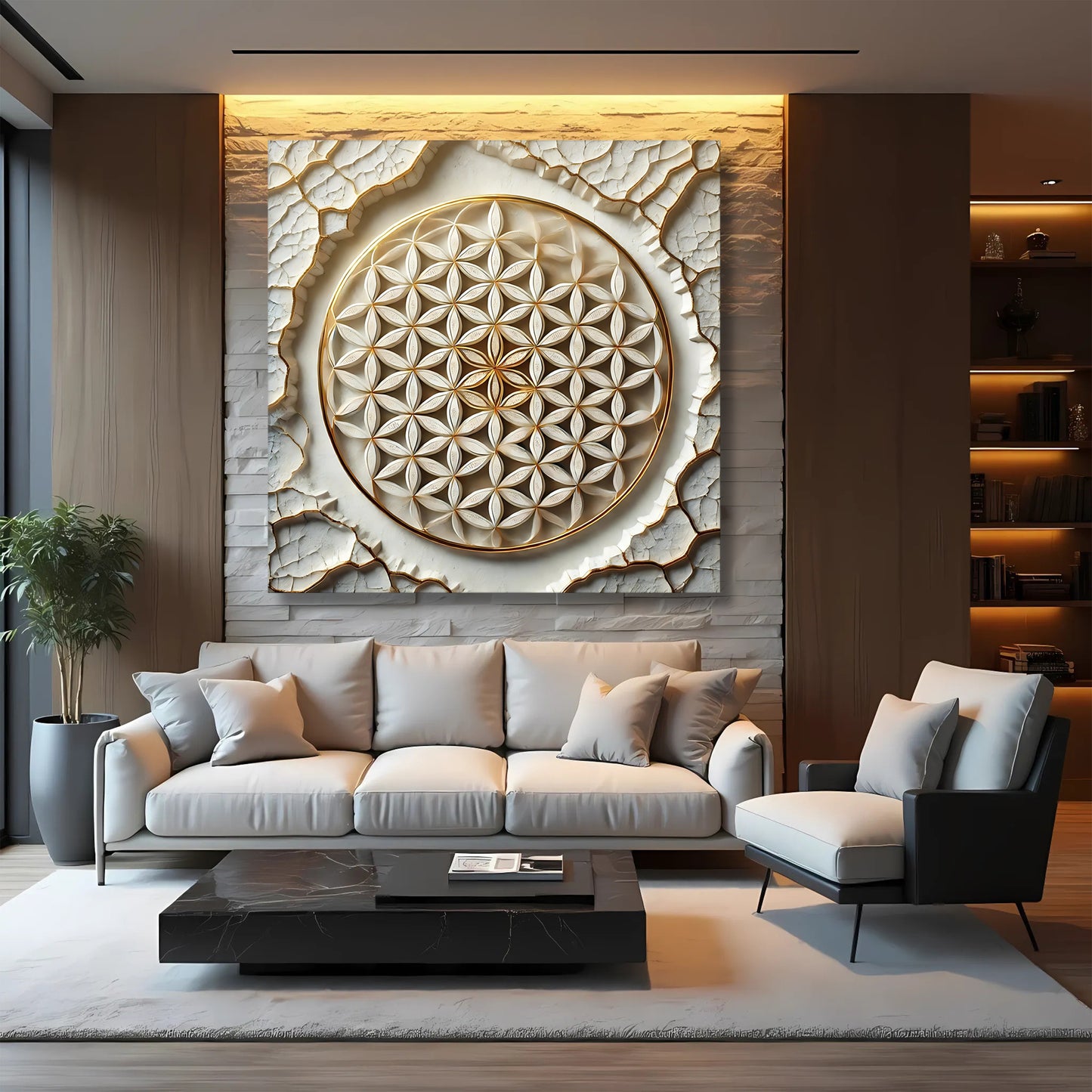 Flower Of Life Wall Art VI