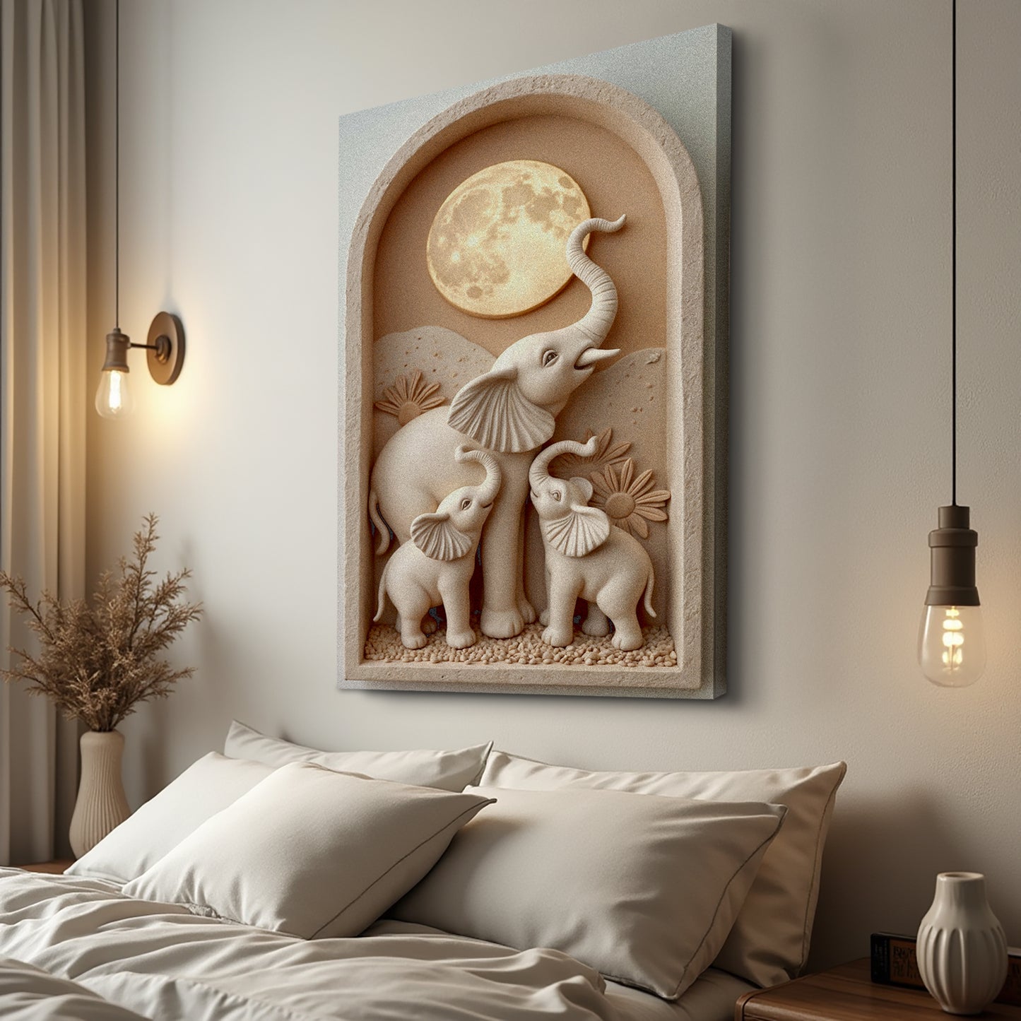 Elephant Harmony Wall Art