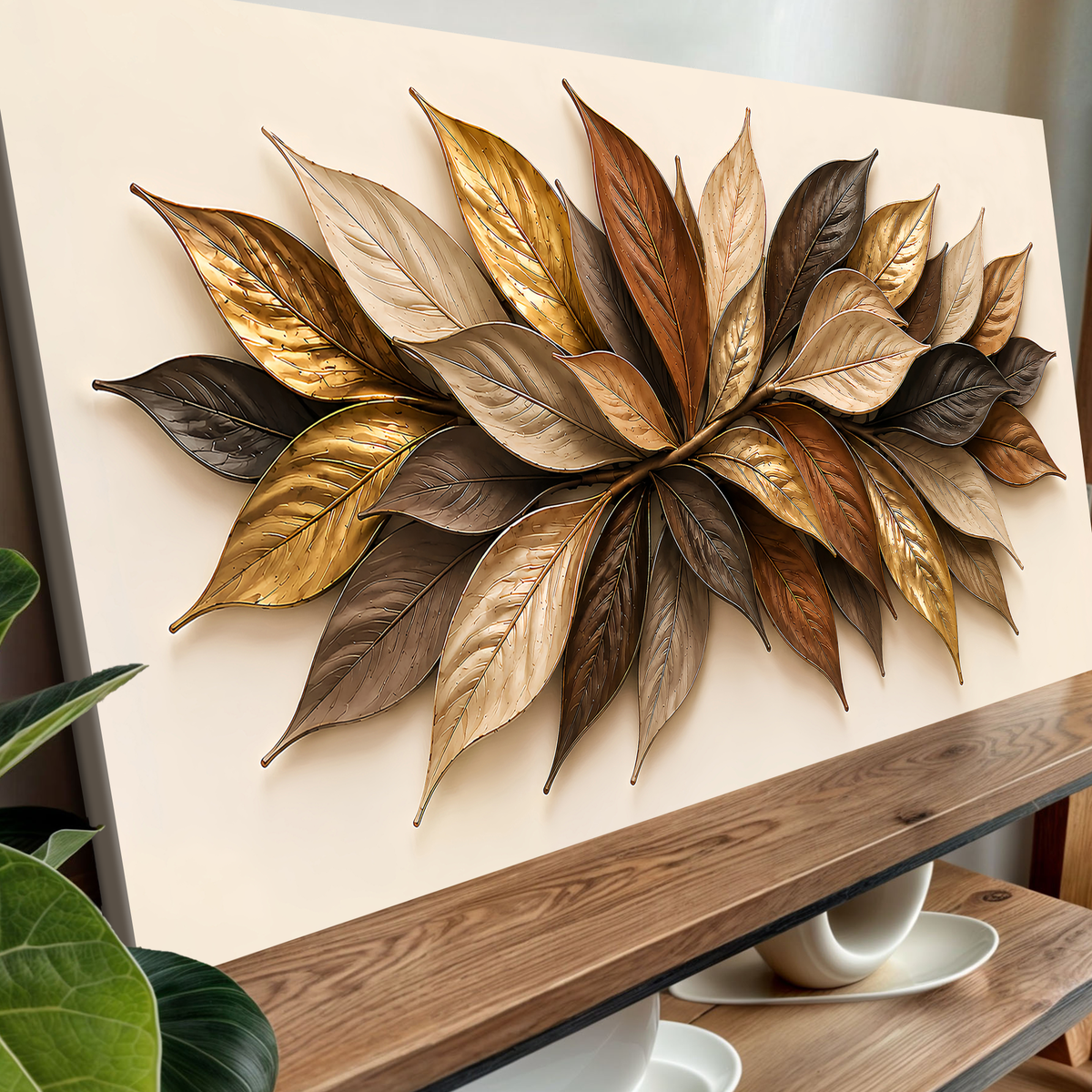 Rustic Golden Petals