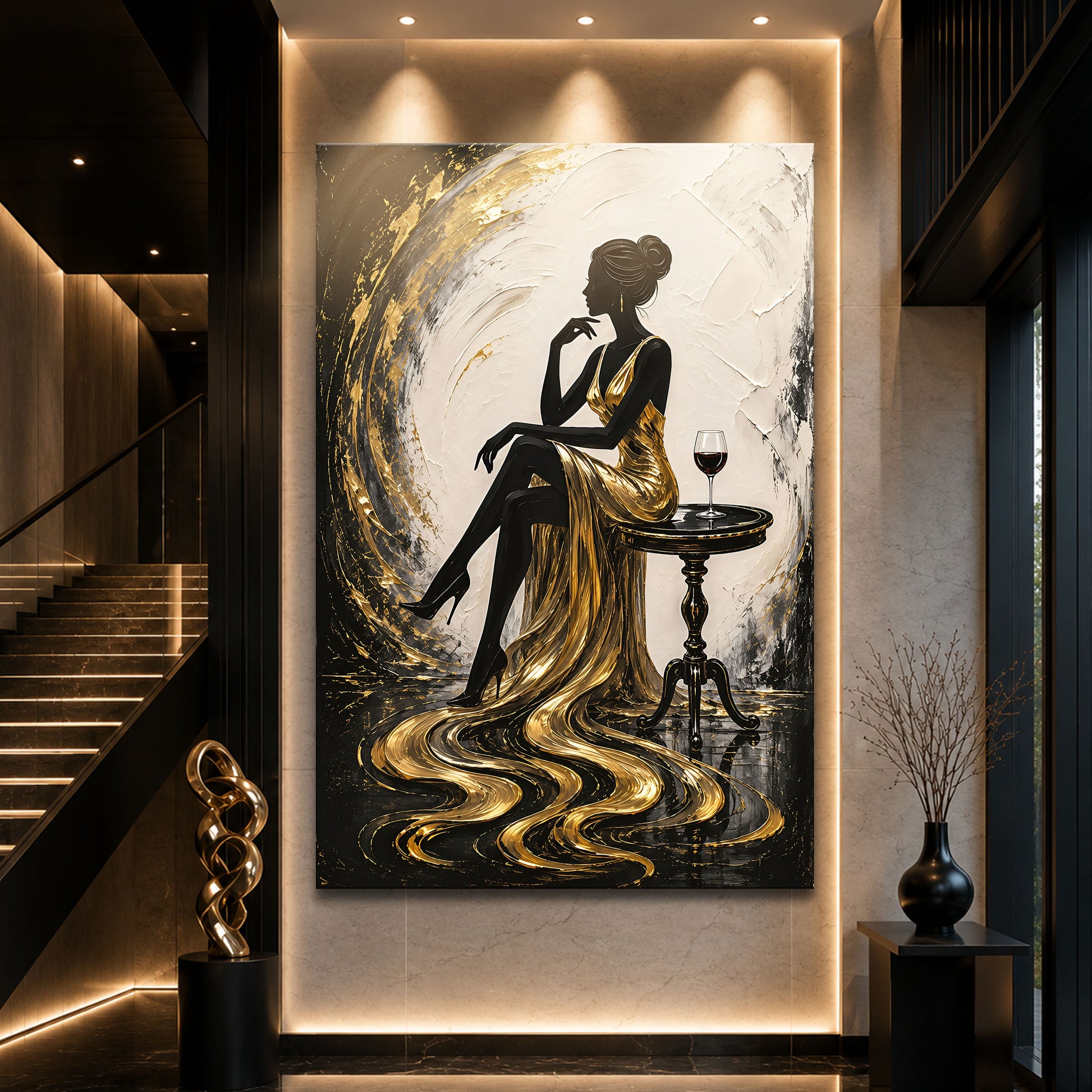 Golden Evening Elegance