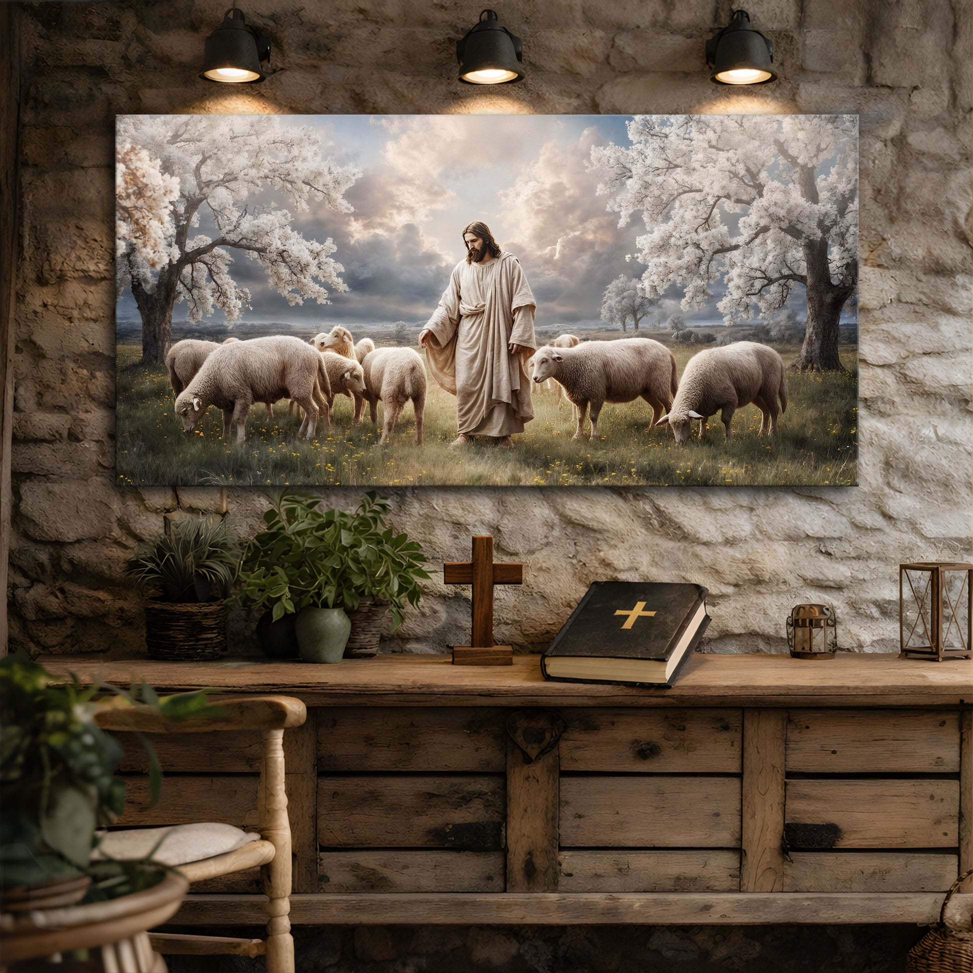 The Shepherd's Call Faith Wall Art