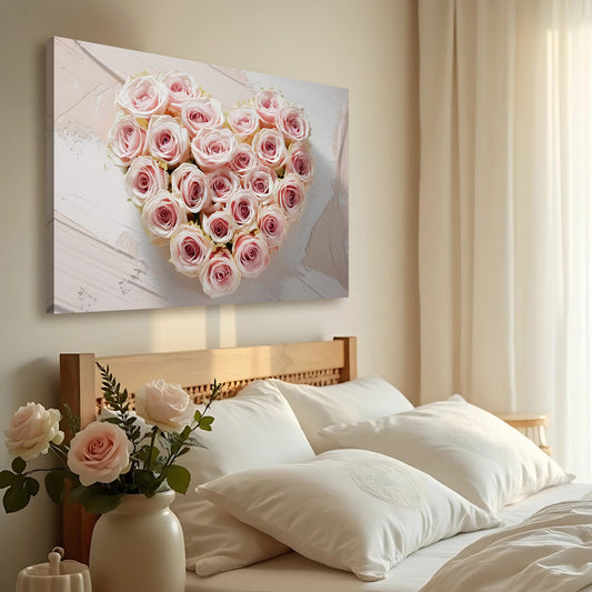 Floral Heart Wall Art IV