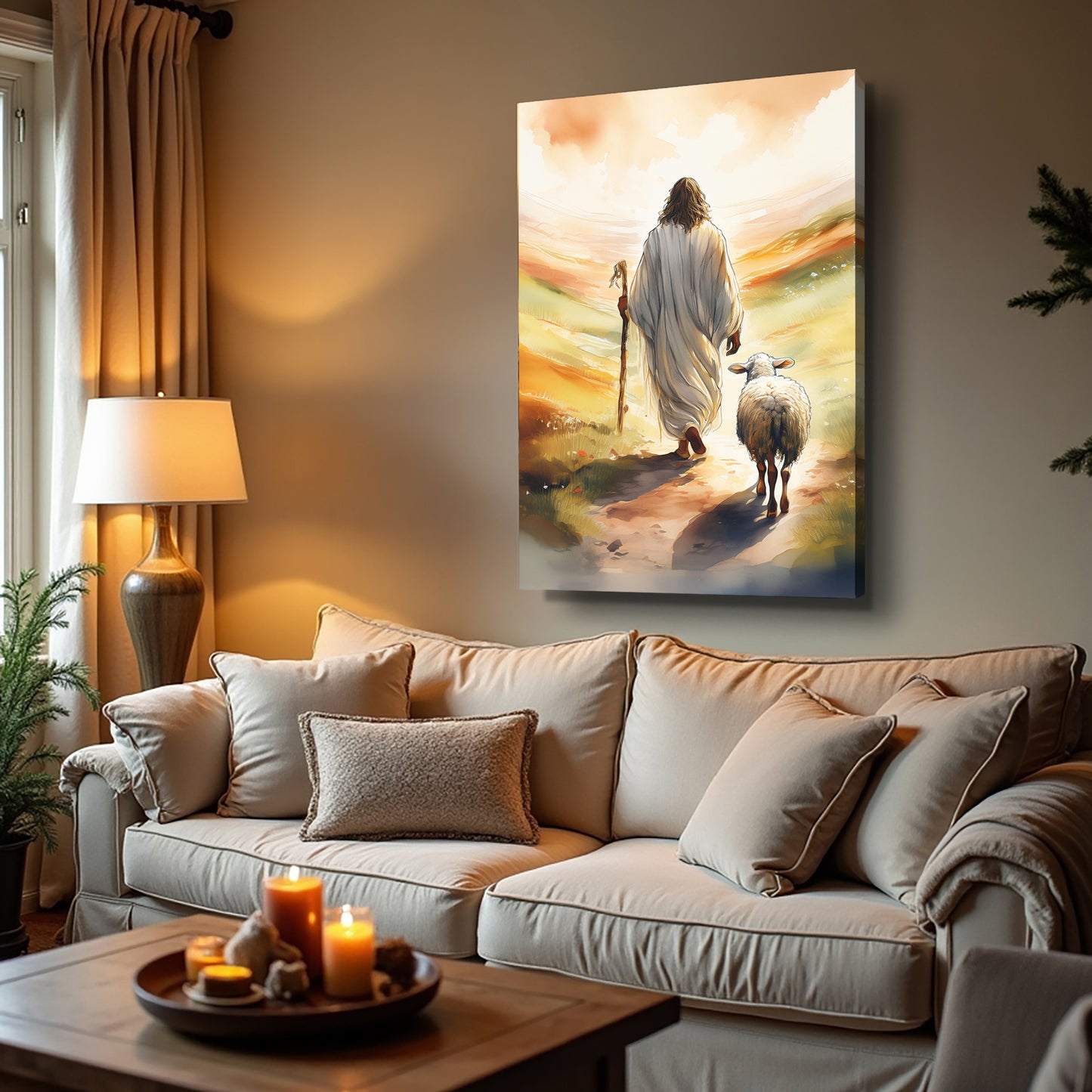 Parable Of The Lost Sheep Faith Wall Art