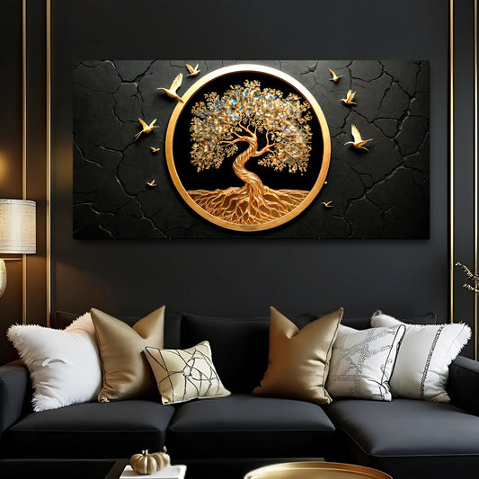 3D Celtic Minimalist Tree of Life Wall Art