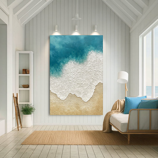 Pastel Waves Abstract Wall Art