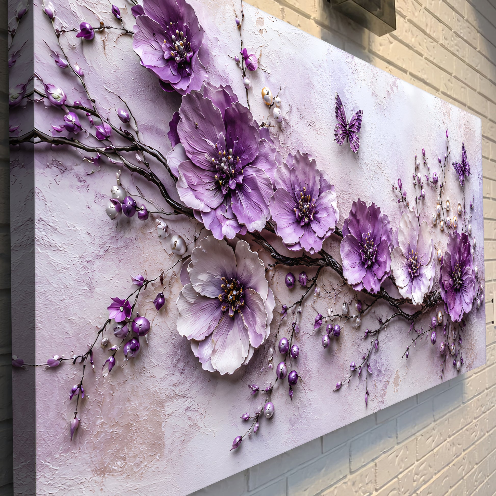 Purple Blossom Serenity