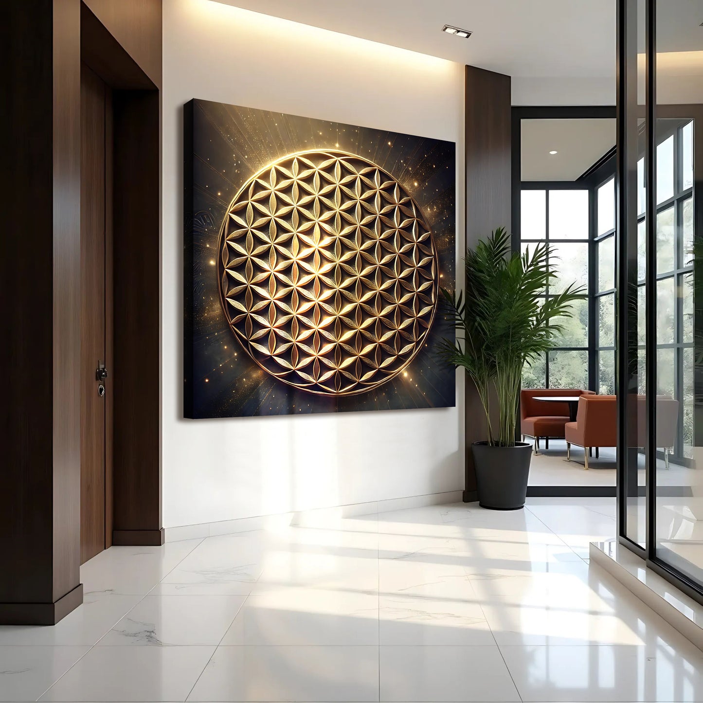 Flower Of Life Wall Art V