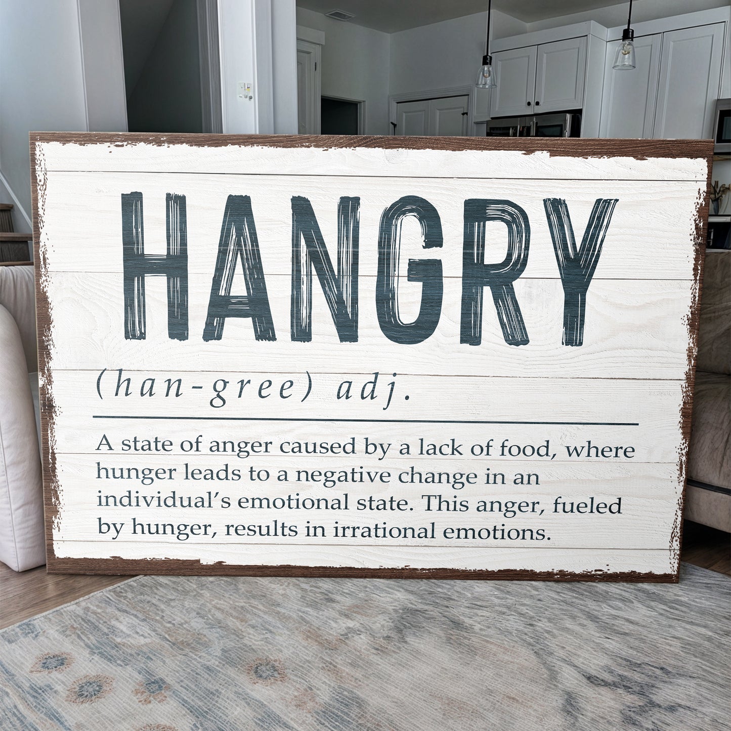 Hangry Kitchen Sign II