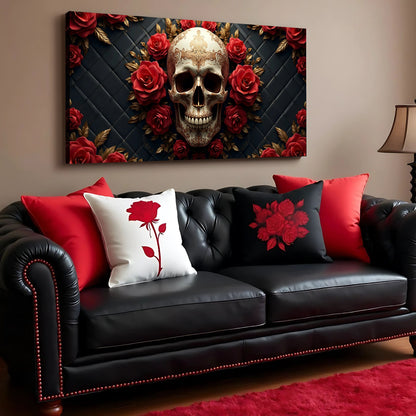 3D Vintage Skull Wall Art VI
