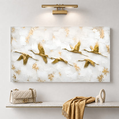 Golden Flight of Elegance